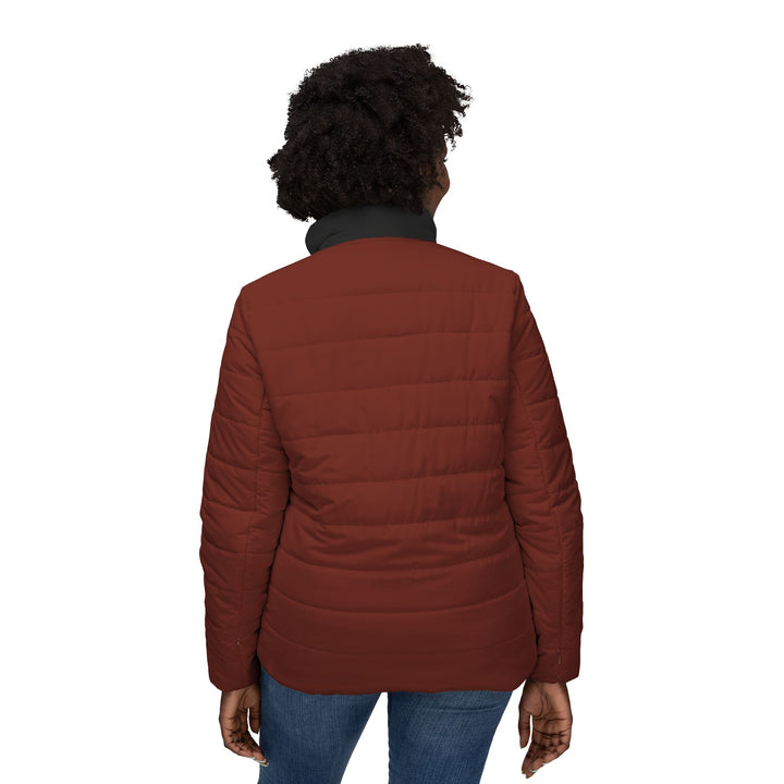 Women’s Puffer Jacket burgundi | Ascenda Classics