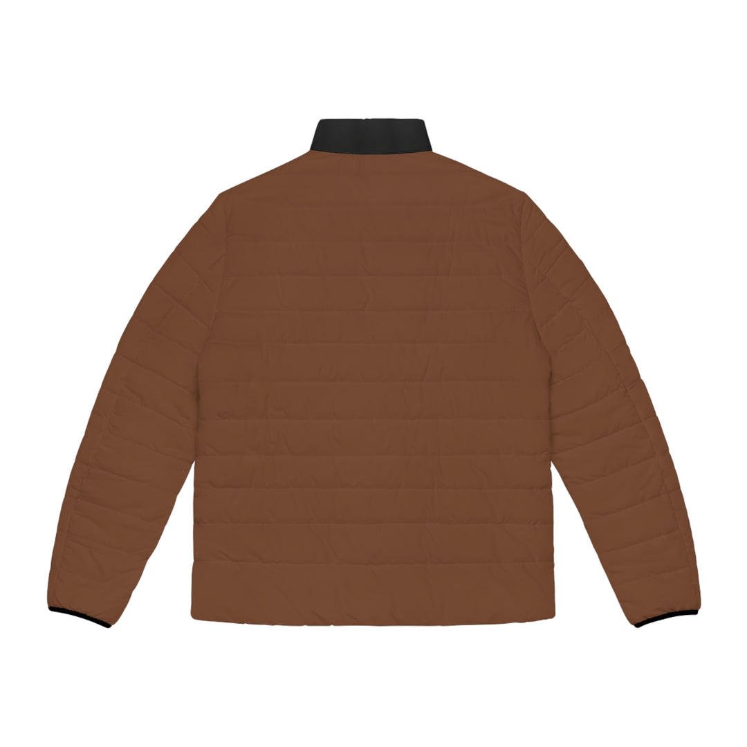 Men's Puffer Jacket milk chocolate | Ascenda Classics