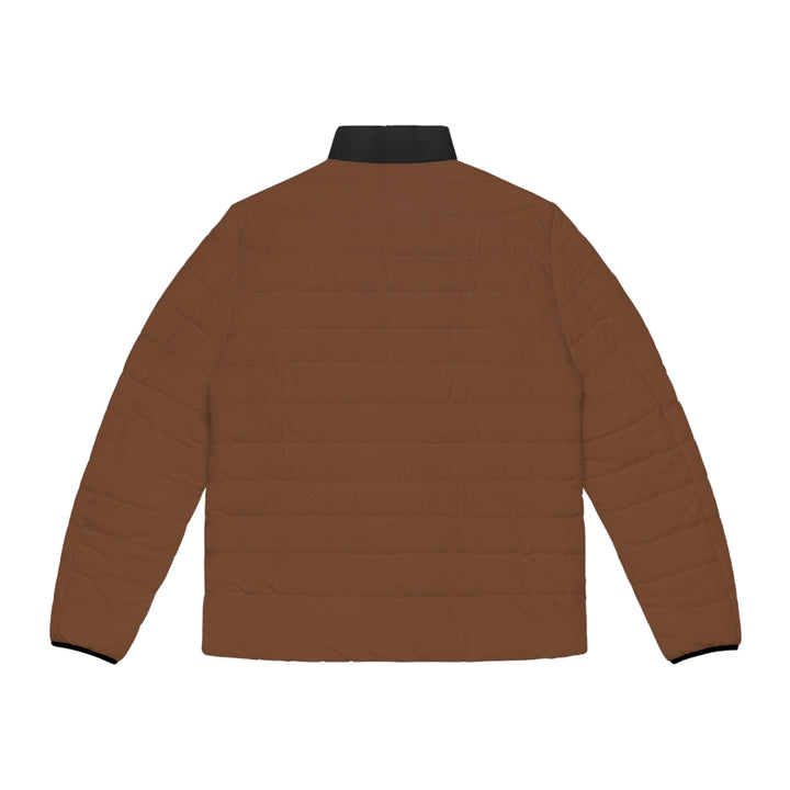 Men's Puffer Jacket milk chocolate | Ascenda Classics