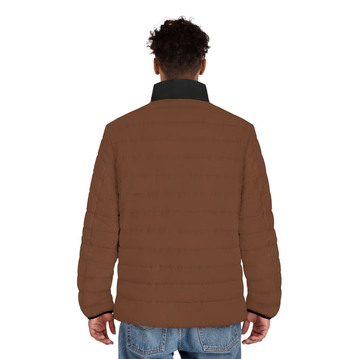 Men's Puffer Jacket milk chocolate | Ascenda Classics