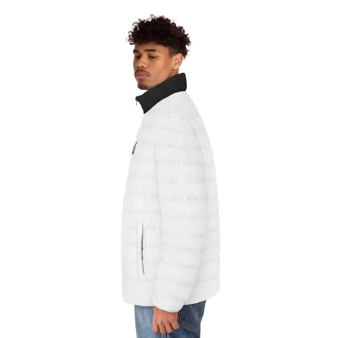 Men's Puffer Jacket white | Ascenda Classics