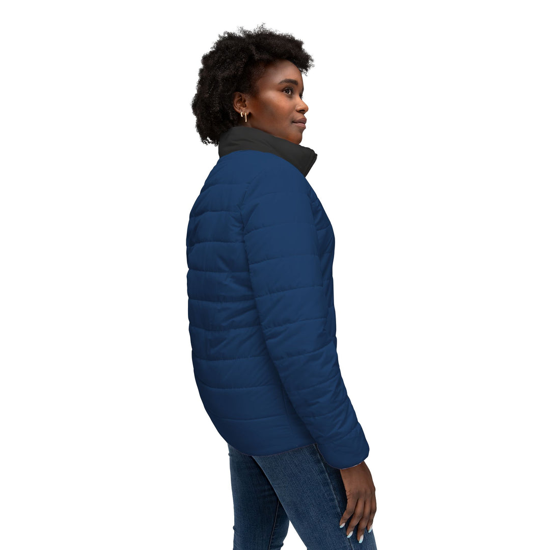 Women’s Puffer Jacket tech blue | Ascenda Classics
