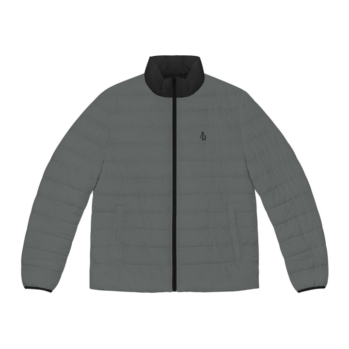 Men's Puffer Jacket grey & black | Ascenda Classics