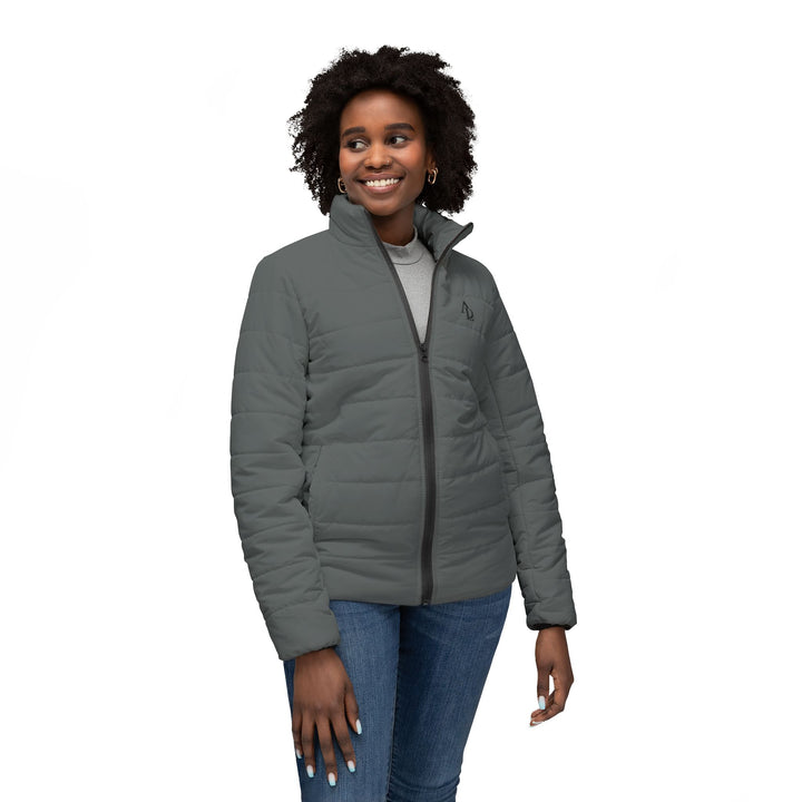 Women’s Puffer Jacket grey | Ascenda Classics
