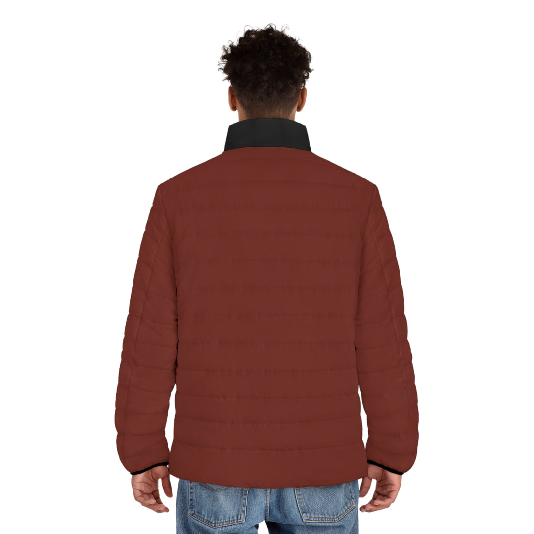 Men's Puffer Jacket burgundi | Ascenda Classics