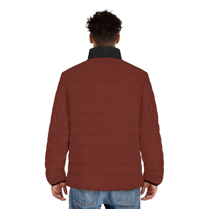 Men's Puffer Jacket burgundi | Ascenda Classics