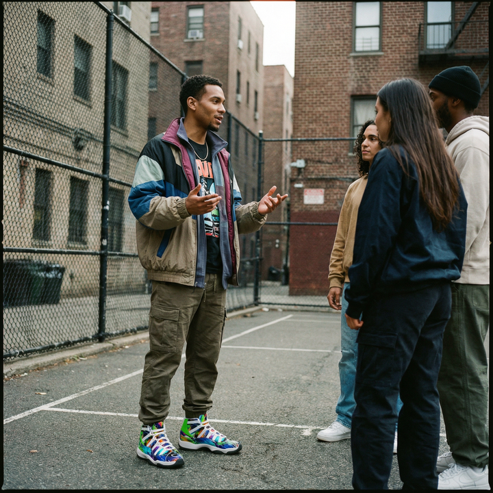 Men's High Top Basketball Shoes | Ascenda Punks